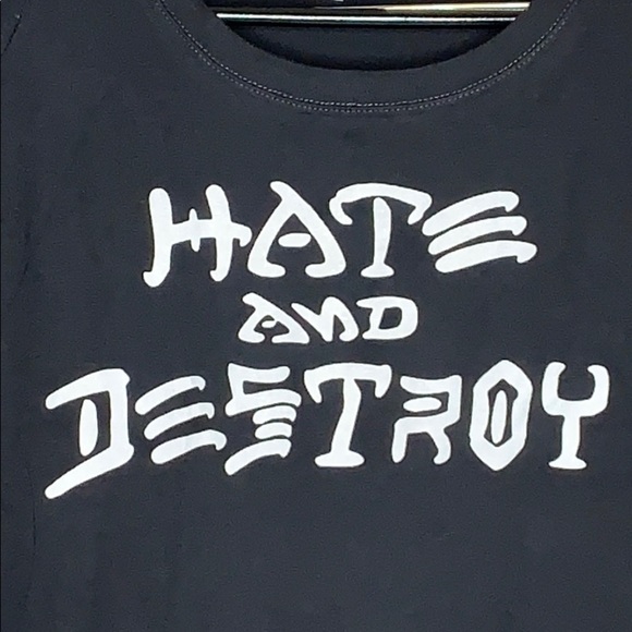 Hate And Destroy tee shirt - Picture 2 of 4